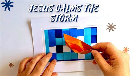 Jesus Calms the Storm | Bible Crafts for Kids - YouTube