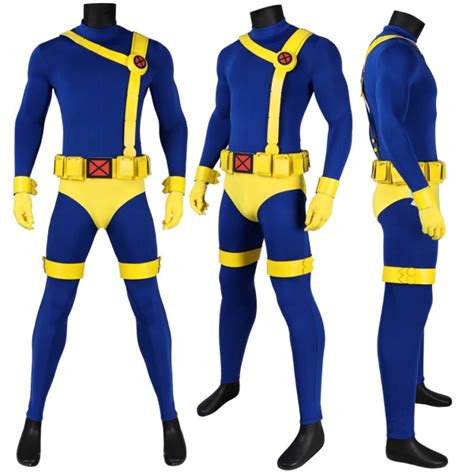 Scott Summers Costume X-Men 97 Cyclops Halloween Cosplay Suit ...