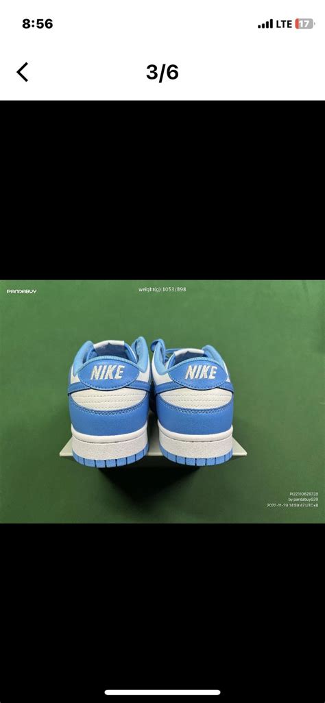 qc on these unc dunks : r/RepsneakersDogs