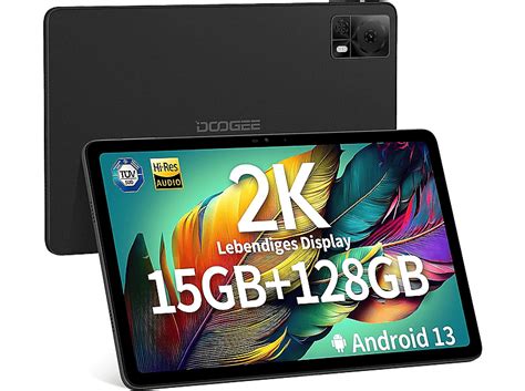 DOOGEE T20S 4G 15GB+128GB 7500mAh 10,4 Zoll Android 13, Tablet, 128 GB ...