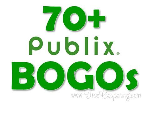 Don't Miss the 70+ BOGO's Happening This Week at Publix! ~ Starts Tomorrow!