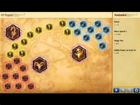 Poppy Guide - Runes and Masteries - YouTube