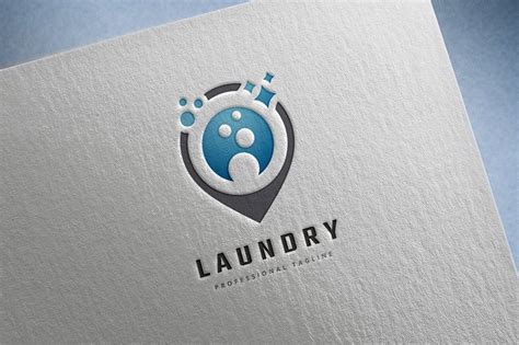 Laundry Logo Template | Laundry logo, Logo templates, Cleaning logo