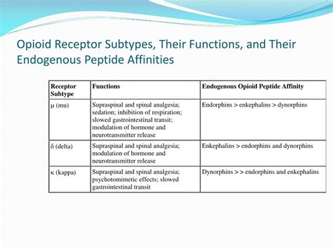 PPT - Opioid Analgesics & Antagonists PowerPoint Presentation, free ...