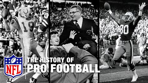 The History of Professional Football in America | NFL Now - YouTube