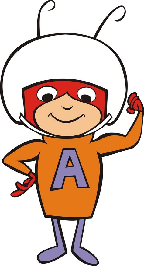 Atom Ant (Formiga Atômica) | Alte kinderserien, Nostalgie, Zeichnen