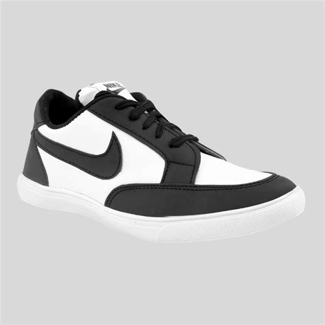 ABS Store Low-top Casual Sneaker Shoes (Black and White)