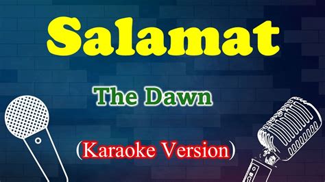 SALAMAT - The Dawn (Karaoke Version) | ALL-TIME Favorite - YouTube