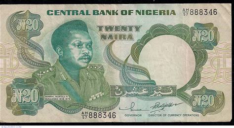 20 Naira ND (2000), 1984- ND, 2001-2006 Issue - 20 Naira - Nigeria ...