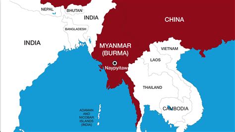 Myanmar Civil War 2024 Map - Kata Sarina