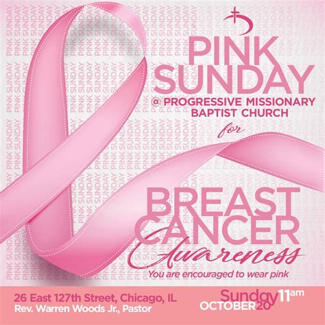 PMBC Pink Sunday – Progressive M.B. Church