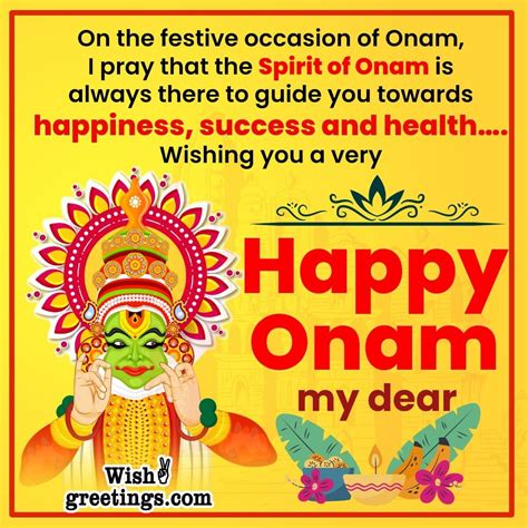 Happy Onam Wishes Messages - Wish Greetings