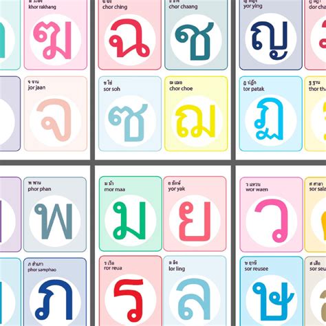 Marvelous Khmer Alphabet Flash Cards Sommelier Flashcards Toys For ...