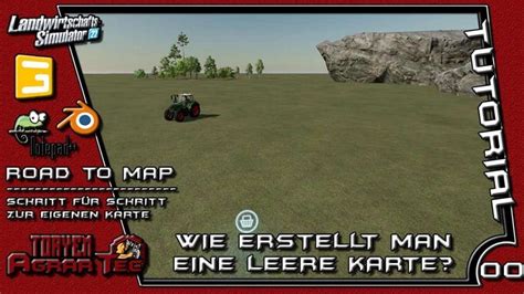 Empty map for mapping single and 4-fold v1.0 | FS22 Mod Download