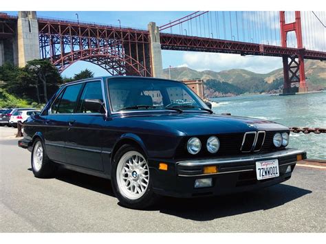 1988 BMW 5 Series for Sale | ClassicCars.com | CC-1225847