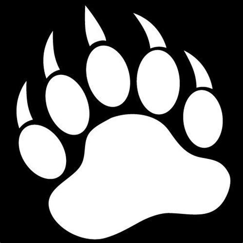 Bear Paw Print Clip Art - ClipArt Best