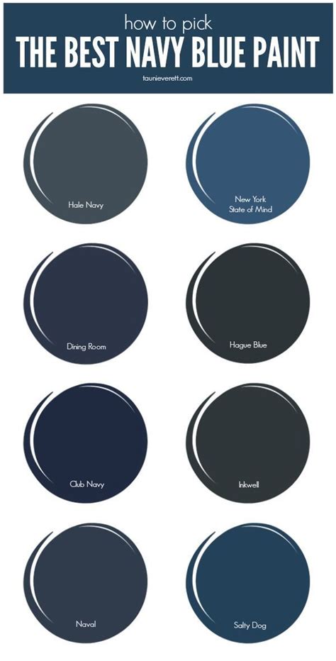 The Best Navy Blue Paint for Your Home | Blue accent walls, Dining room ...