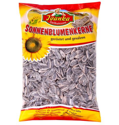 Ivanka Sonnenblumenkerne – geröstet und gesalzen 400g | Lebensmittel ...