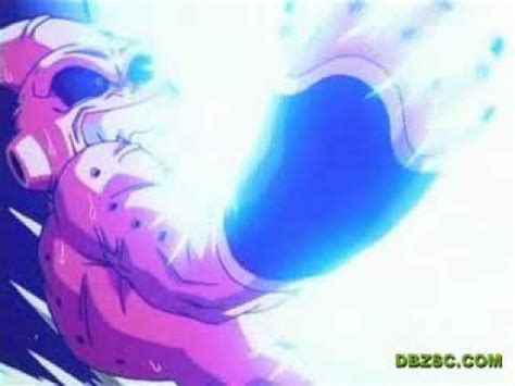 Goku vs Kid buu spirit bomb - YouTube