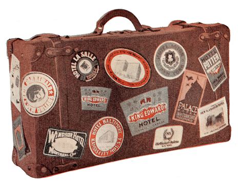 7 Vintage Luggage Images! - The Graphics Fairy