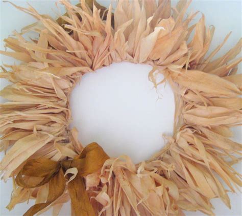 These Peas Taste Funny: Corn Husk Wreath