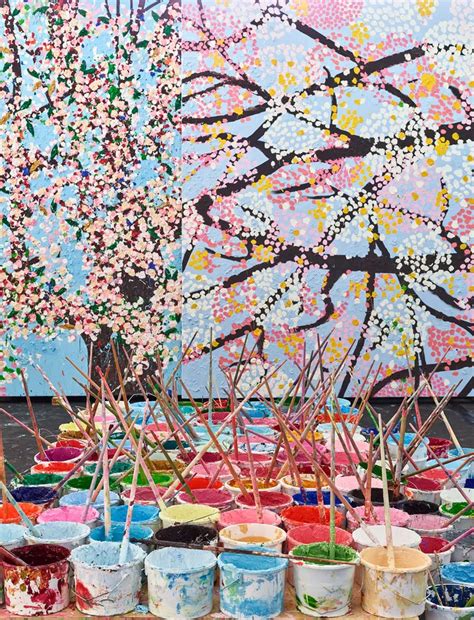 Damien Hirst on his ‘almost tacky' Cherry Blossoms | Wallpaper*