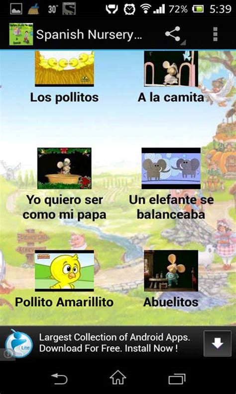 Spanish Nursery Rhymes for Kids:Amazon.co.uk:Appstore for Android