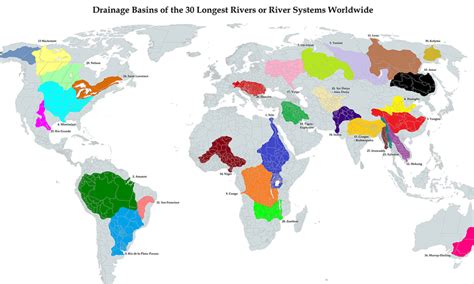 longest rivers Archives - Visual Capitalist