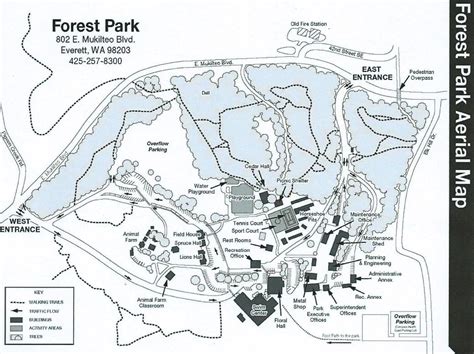 Forest Park Printable Map - Free Printable Templates