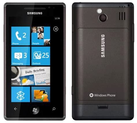 Samsung Windows Phone W750V spotted, 2nd Windows Phone by Samsung