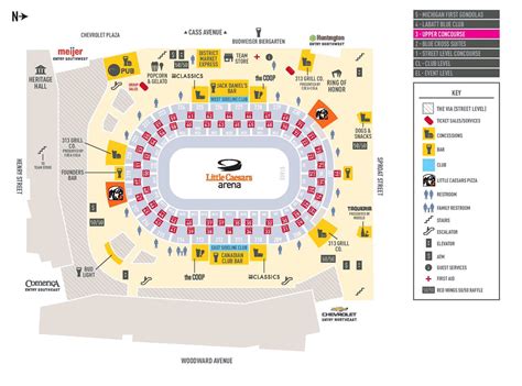 Little Caesars Arena guide: Bag policy, lost and found, parking, maps and more