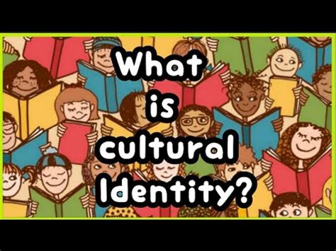 What Is Culture Identity? || Cultural Identity For Kids || - YouTube