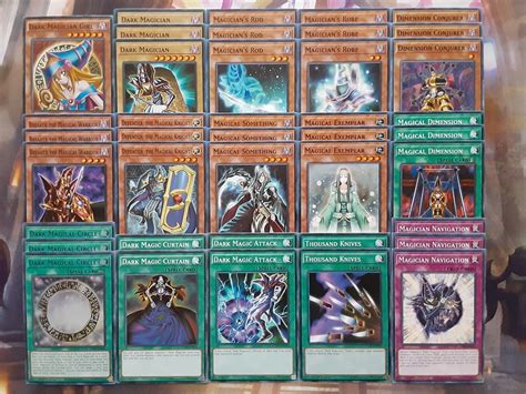 Yugioh Dark Magician Girl Deck 40 Cards Yami Yugi Muto Budget Tournament Ready | eBay