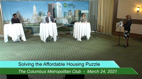 Live: Columbus Metropolitan Club forum on affordable housing