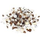 Amazon.com: Skyflame 10-Pound Fire Glass for Fireplace Fire Pit and Landscaping, 1/4-Inch Aqua ...