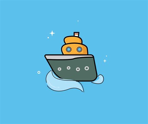 Cute boat vector illustration template 9364839 Vector Art at Vecteezy