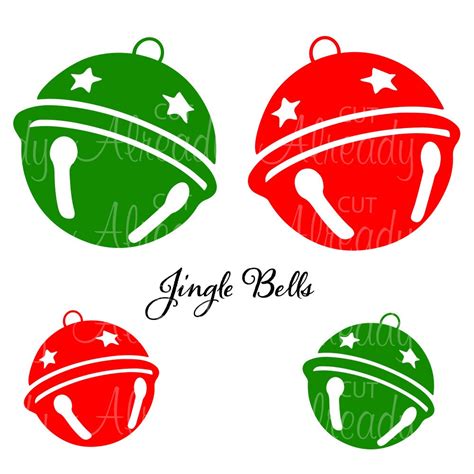 Jingle Bells Decal Jingle Bells SVG Christmas SVG Cut File Instant Digital Download - Etsy