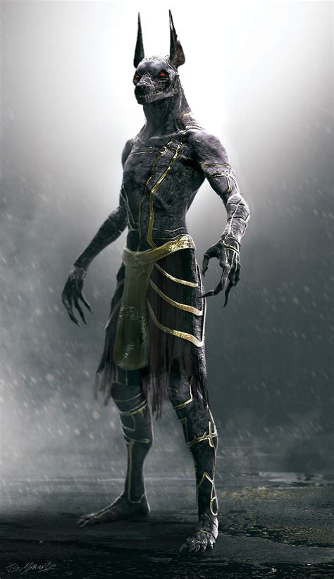 Jerad Marantz - Gods of Egypt: Anubis Designs