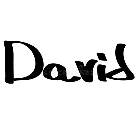 David Male Name Street Art Design. Graffiti Tag David. Vector Art. Stock Vector - Illustration ...