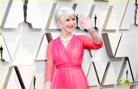 Helen Mirren Stuns in Flowing Pink Gown at Oscars 2019: Photo 4245194 ...