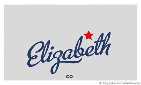 Map of Elizabeth, CO, Colorado