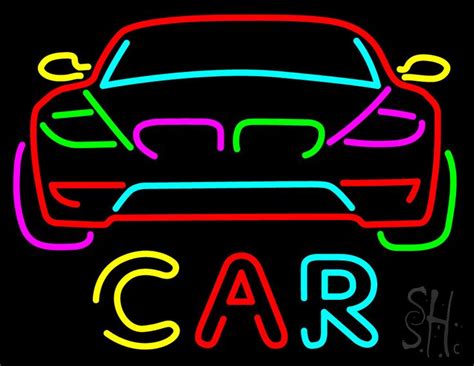 Car Neon Sign | Automotive Neon Signs | Neon signs, Neon, Signs