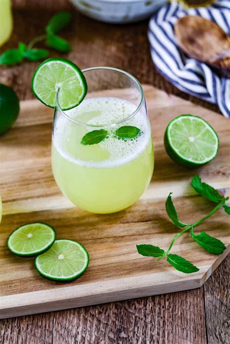 Fresh Limeade Recipe - Vegan Huggs