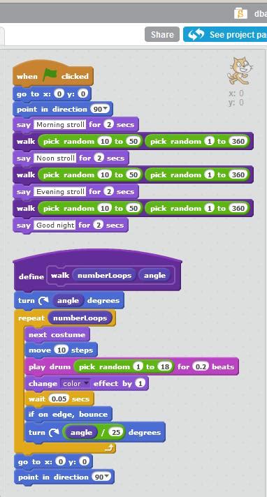 Passing parameters, Scr0390: custom blocks in scratch 2., By OpenStax ...