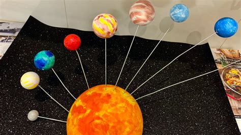 How to make a 3D Solar System model for Kids | Planets' School Project | Time 4 Kids TV - YouTube