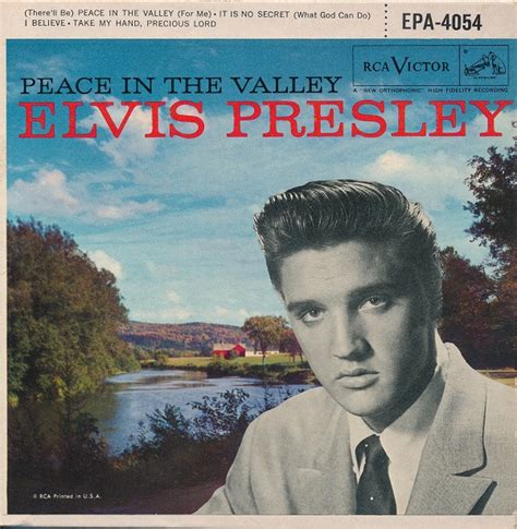 Elvis Presley – Peace In The Valley (1957, Vinyl) - Discogs