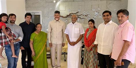 CBN, Lokesh call on Murali Mohan - Telugu News - IndiaGlitz.com