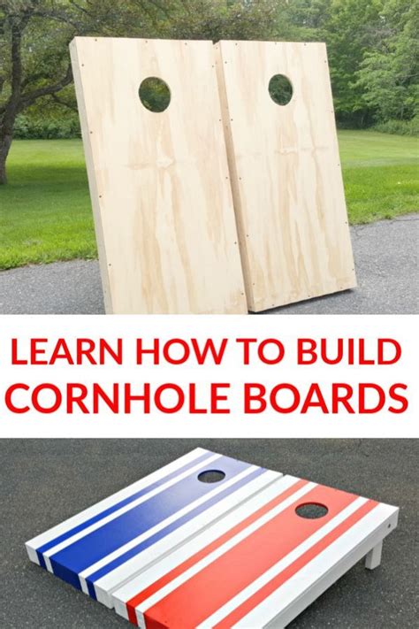 DIY Cornhole Boards - How To Build Cornhole Boards - Backyard Games ...