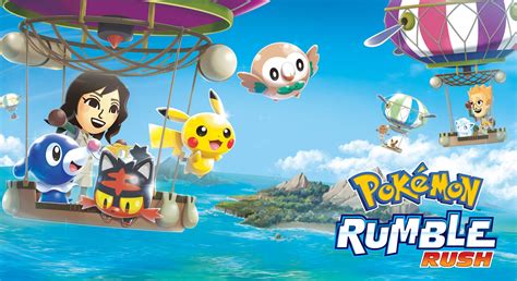 Pokemon Rumble Rush Key Art