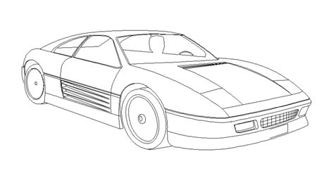 Autocad 2d Car Drawings